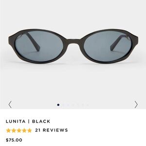 NWT Lunita Le Specs Black